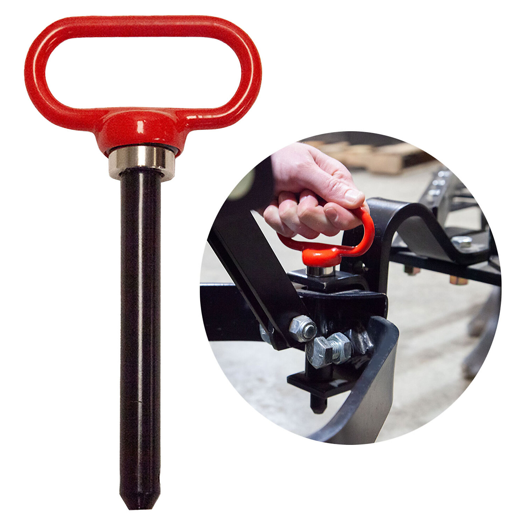 Brinly-Hardy, Magnetic Hitch Pin - 5/8in., Model# MHPK-58BH